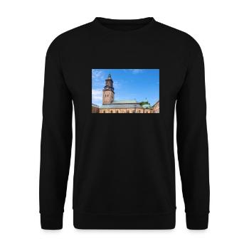 Deutsche Kirche Tyska kyrkan Göteborg Stadt Schweden - Unisex Pullover - Schwarz - Vorne - Alina (178cm) & Michal (187cm)