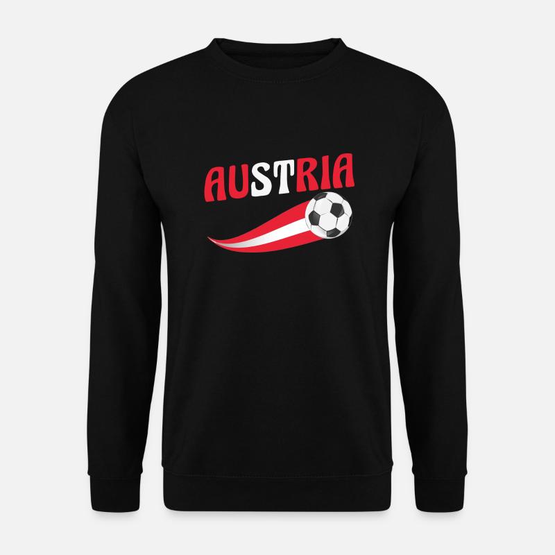 Austrians Austria - Unisex Sweatshirt - black