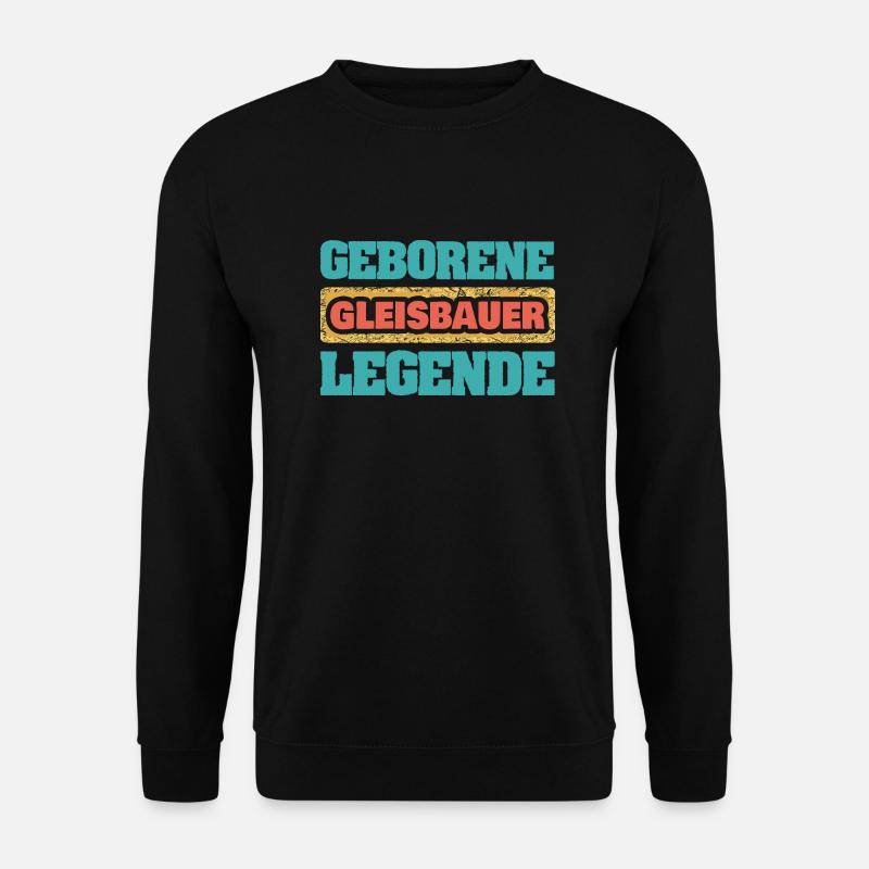 Gift for track builders - Unisex Sweatshirt - black