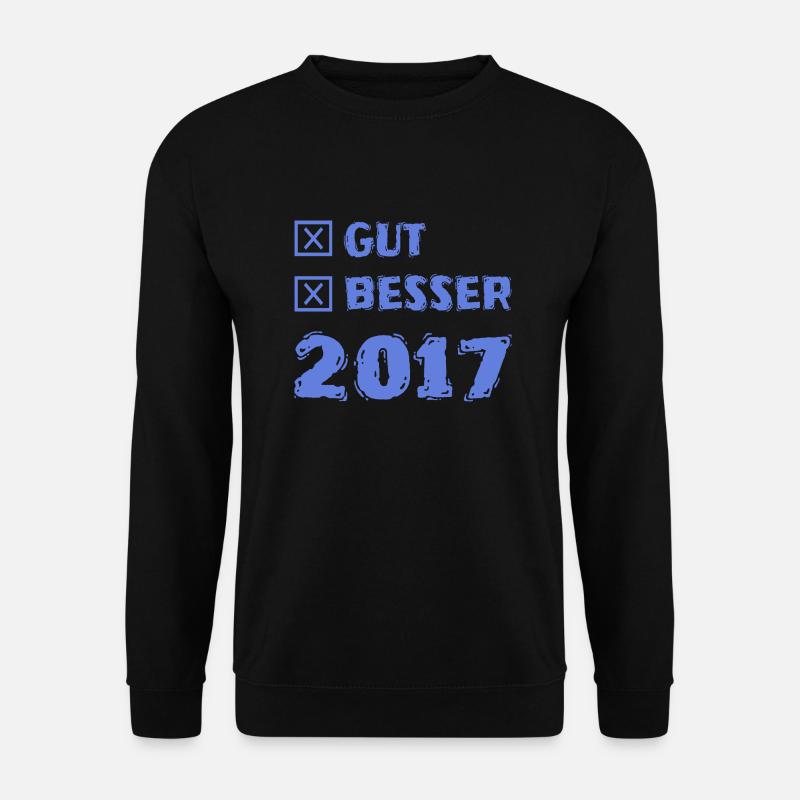 Année 2017 - Sweat-shirt Unisexe - noir