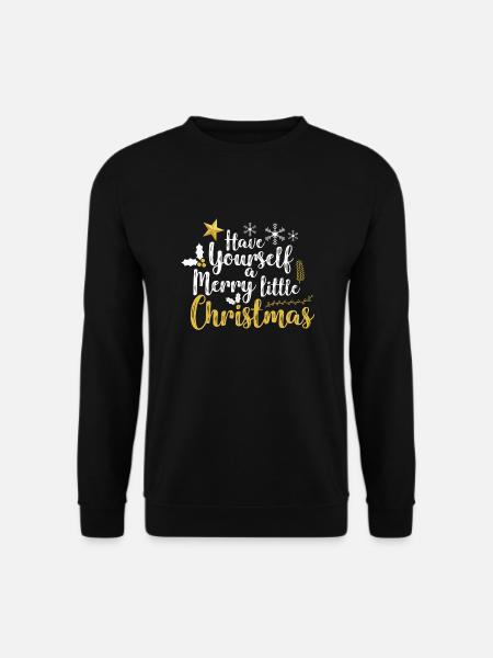 PASSEZ UN JOYEUX PETIT NOËL - Sweat-shirt Unisexe - noir