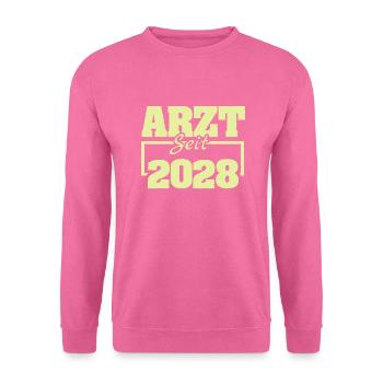 Médecin 2028 - Sweat-shirt Unisexe - rose - Devant