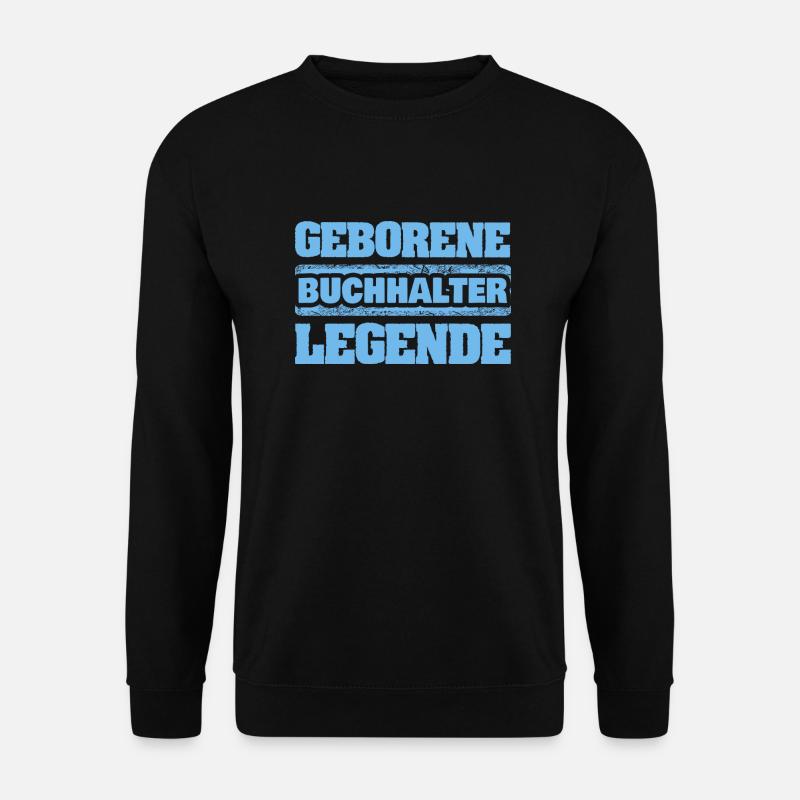 Geschenk für Buchhalter - Unisex Pullover - Schwarz