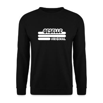 Profession compagnon - Sweat-shirt Unisexe - noir - Devant - Alina (178cm) & Michal (187cm)