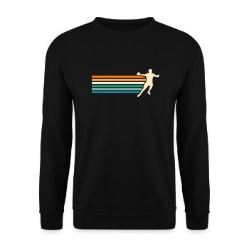 Joueurs de handball Handball - Sweat-shirt Unisexe - noir - Devant - Alina (178cm) & Michal (187cm)
