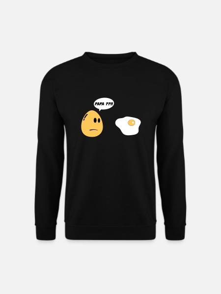 Egg Daddy - Unisex Sweatshirt - black
