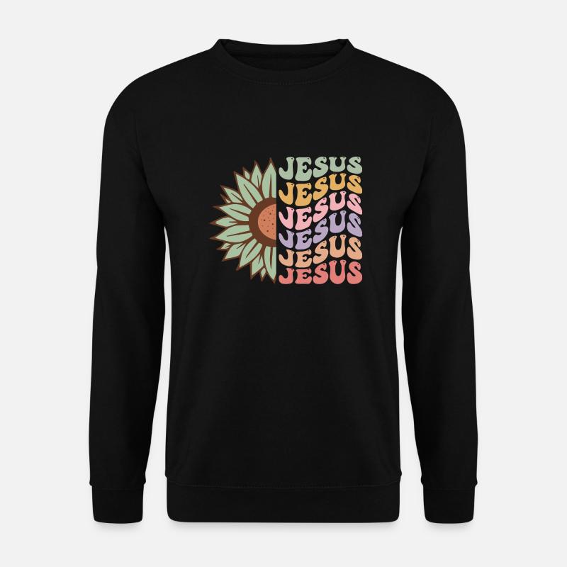 Jesus - Unisex Sweatshirt - black