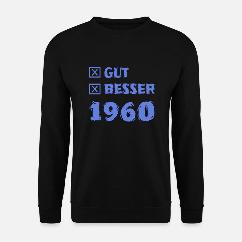 Gut 1960 - Unisex Pullover - Schwarz