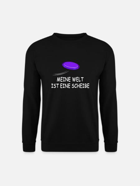 Disc Golfer Frisbee Ultimate-Frisbee Frisbee - Unisex Sweatshirt - black