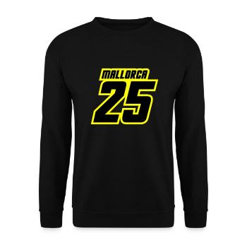 Mallorca 2025 Trikot - Unisex Pullover - Schwarz - Vorne - Alina (178cm) & Michal (187cm)
