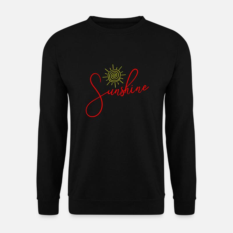 Icône du soleil du soleil - Sweat-shirt Unisexe - noir