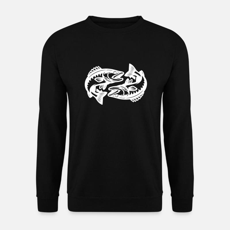 Pike Fish - Unisex Sweatshirt - black