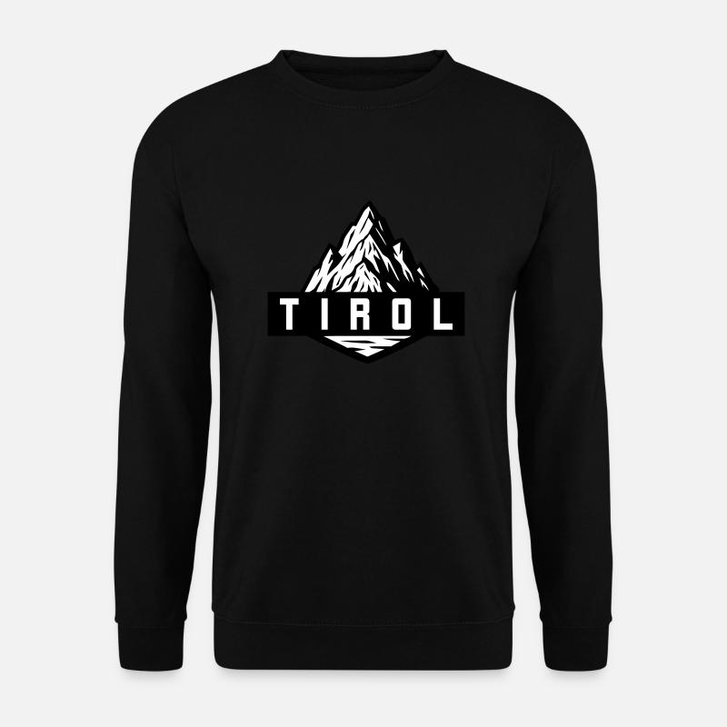 Tyrol Mountain - Unisex Sweatshirt - black