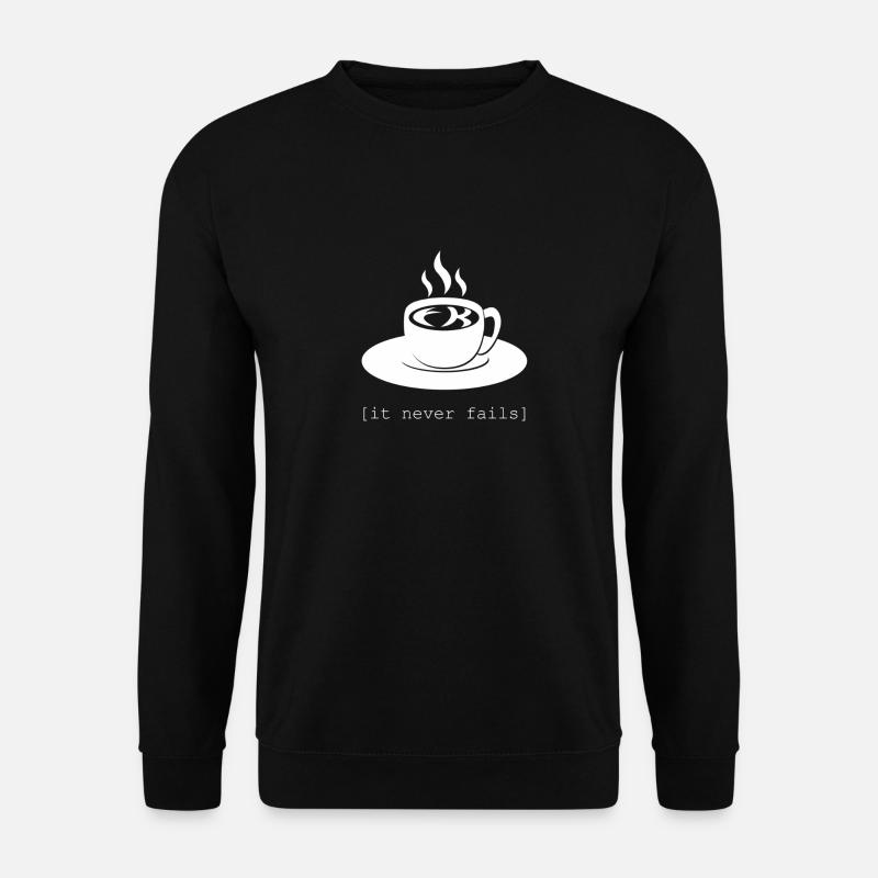 FK in the coffee - Unisex Pullover - Schwarz