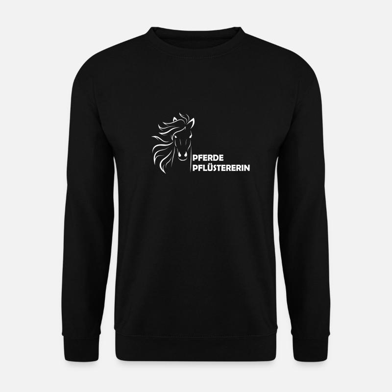 Pferd - Unisex Pullover - Schwarz