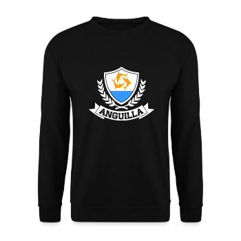 Anguilla - Unisex Pullover - Schwarz - Vorne - Alina (178cm) & Michal (187cm)