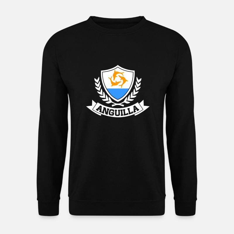 Anguilla - Unisex Sweatshirt - black