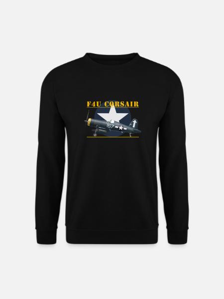 F4U Hedrick shirt design - Sweat-shirt Unisexe - noir