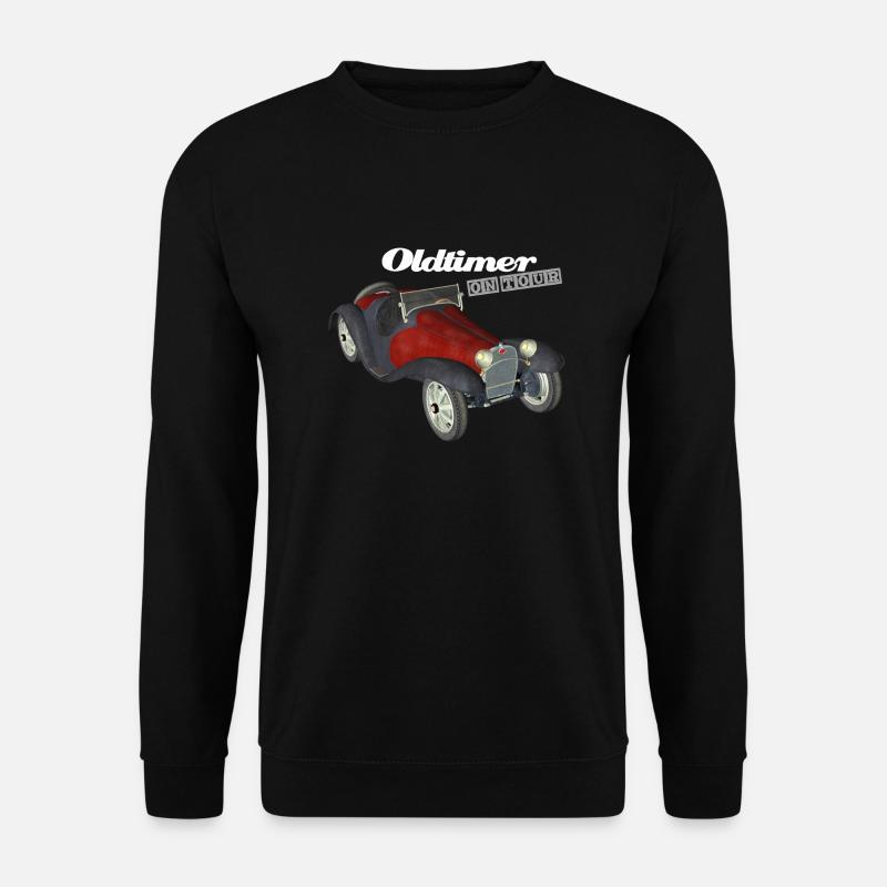 Oldtimer on Tour - Unisex Pullover - Schwarz