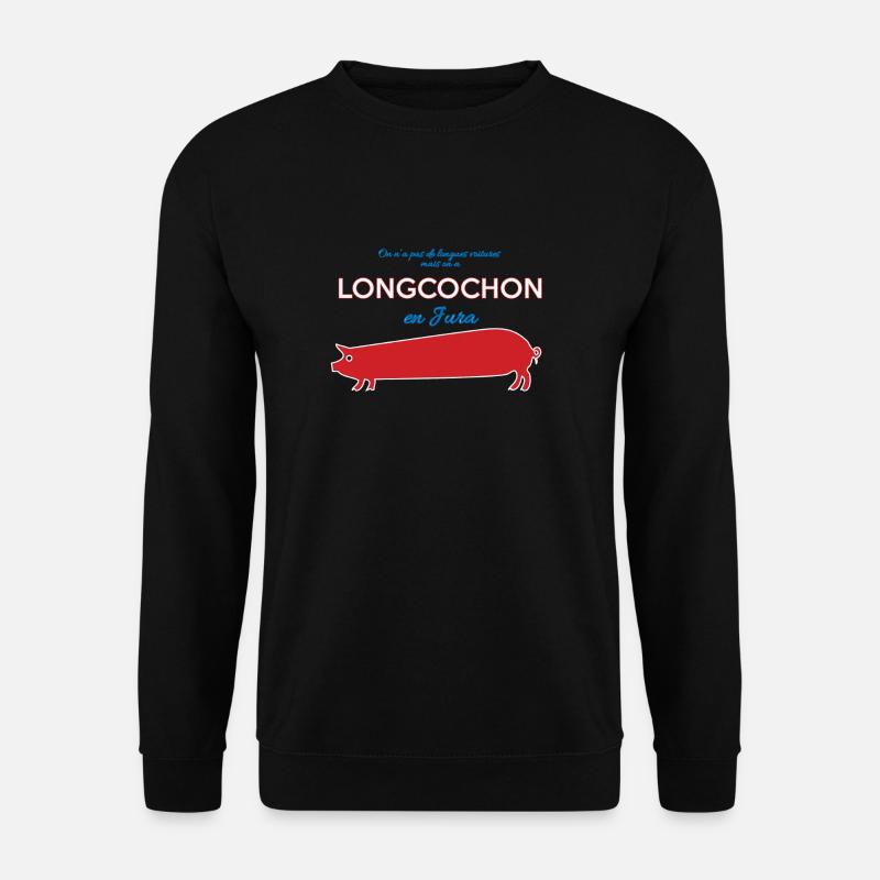 Franche Comté Longcochon Jura II - Sweat-shirt Unisexe - noir