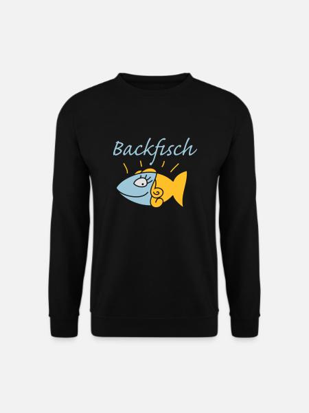 Backfisch - Unisex Pullover - Schwarz