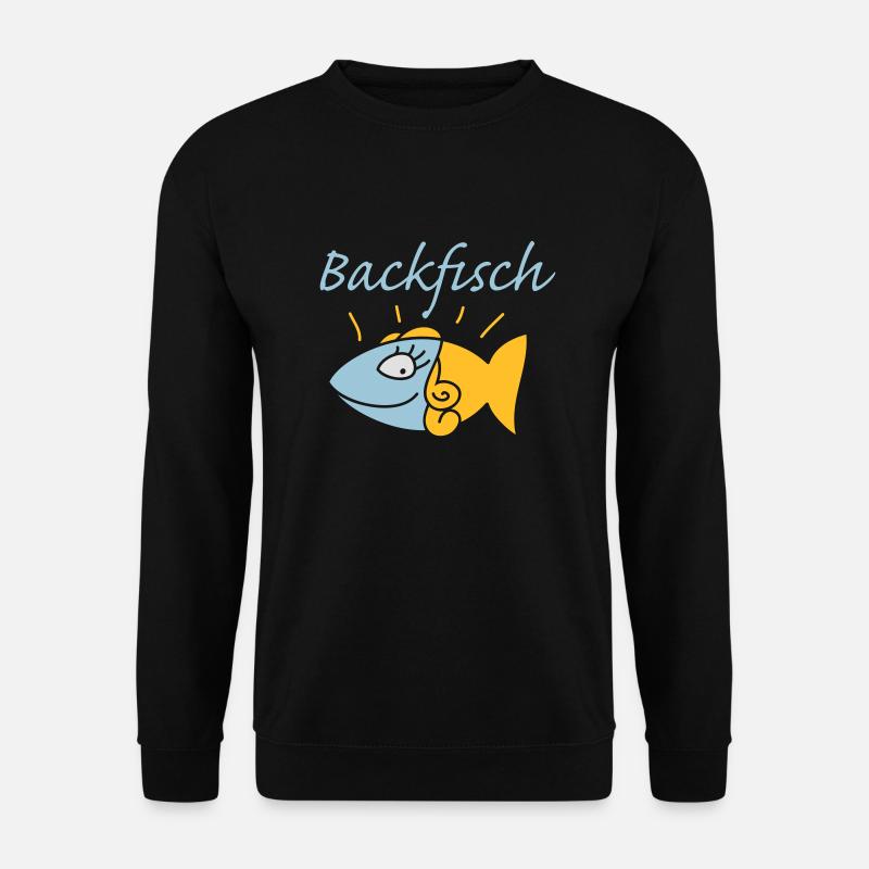 Backfisch - Unisex Pullover - Schwarz