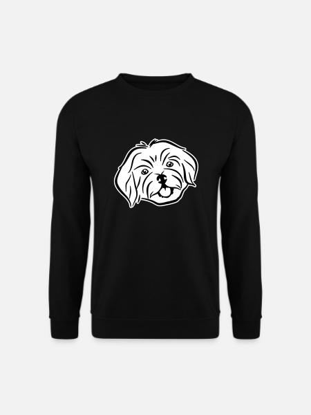 Havanese - Sweat-shirt Unisexe - noir