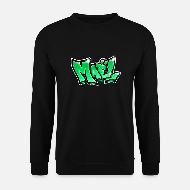 Graffiti Name Mael - Unisex Sweatshirt - black