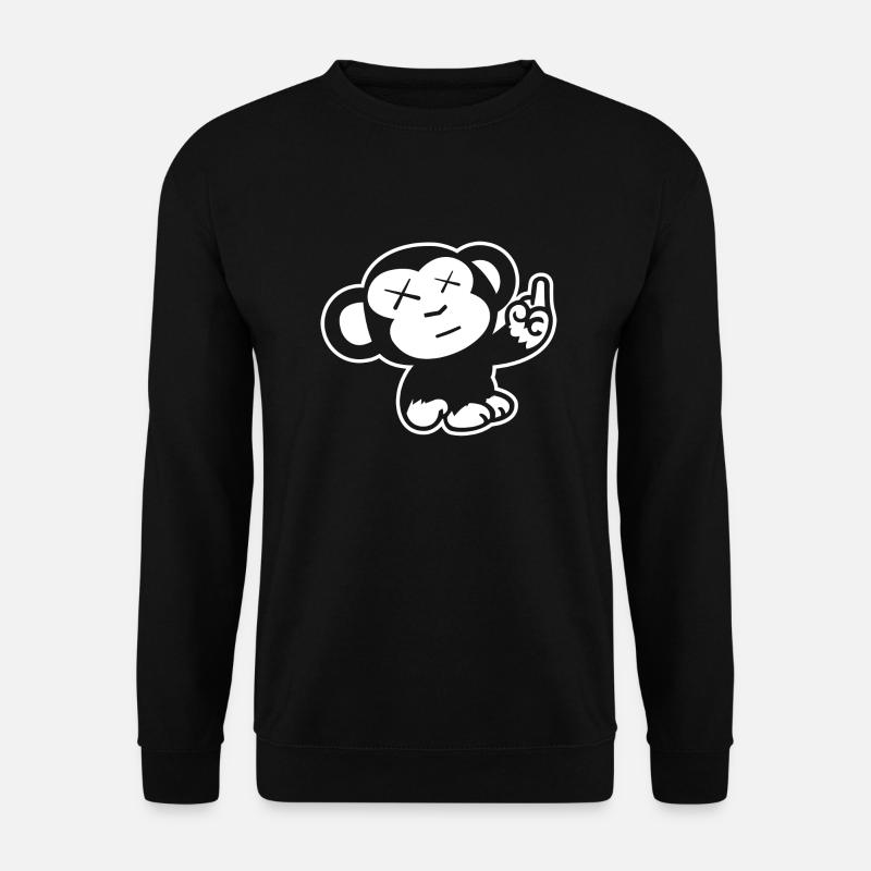 JDM Monkey - Unisex Sweatshirt - black