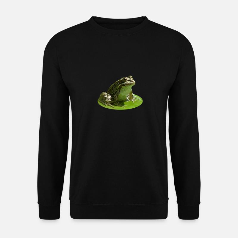 Frosch - Unisex Pullover - Schwarz