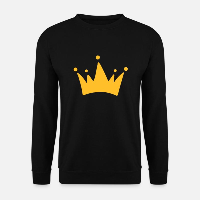 crown - Unisex Sweatshirt - black