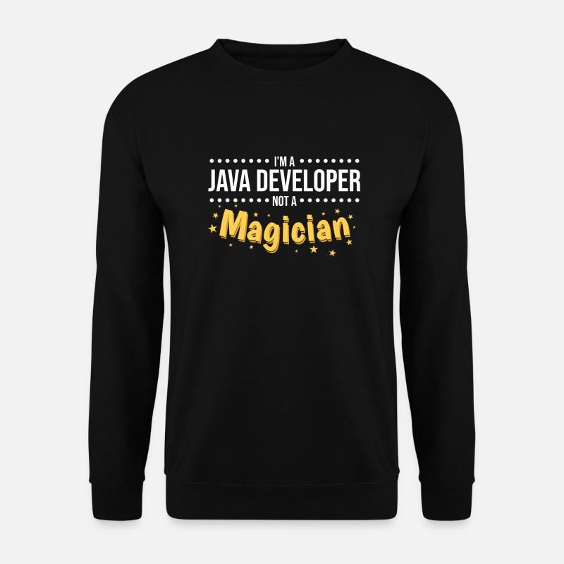 Java Developer - Unisex Pullover - Schwarz