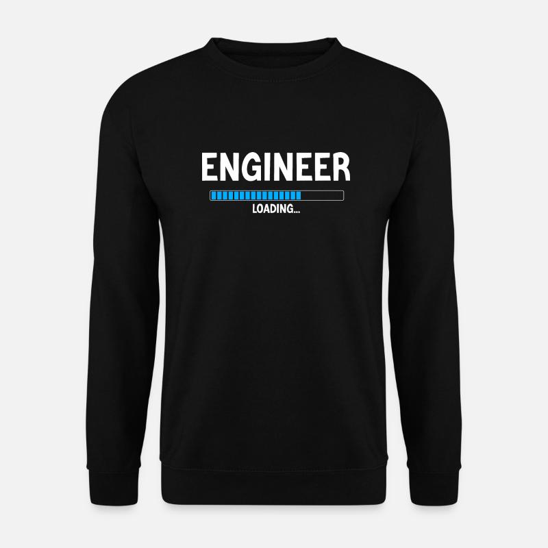 Engineer Geschenk-Ingenieur Personalisierter Humor - Unisex Pullover - Schwarz