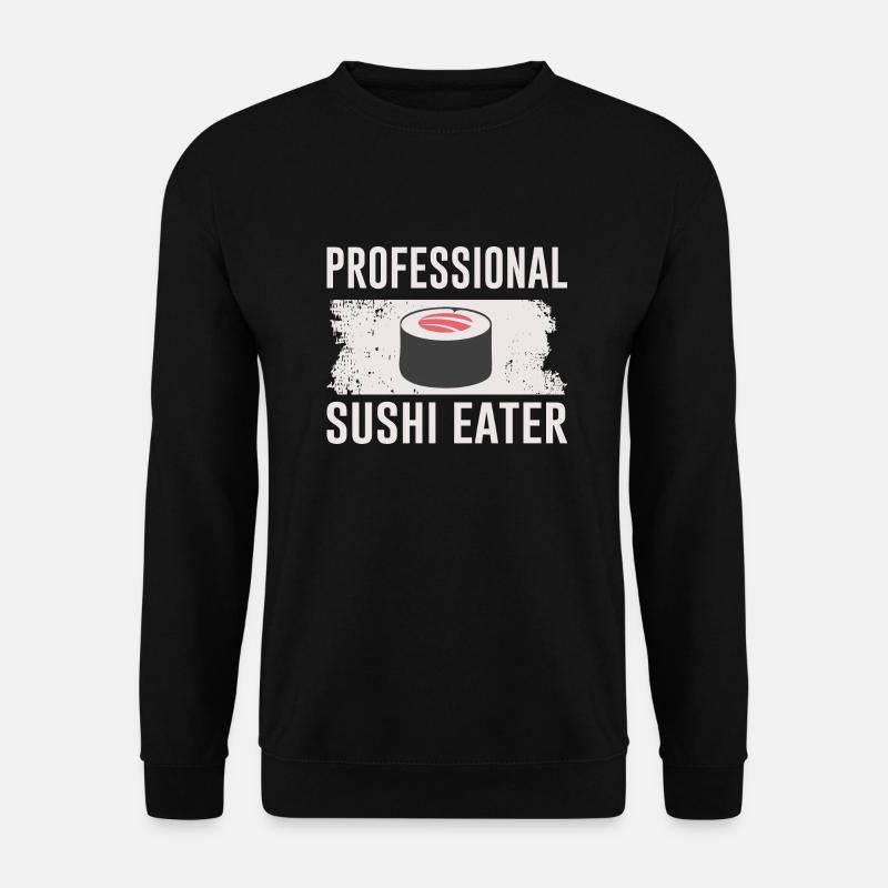 Sushi Gift Birthday Funny - Unisex Sweatshirt - black
