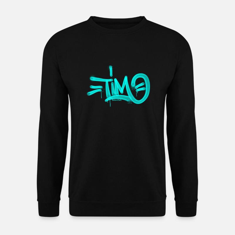 Tim Graffiti Shirt - Unisex Pullover - Schwarz
