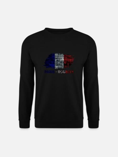 Paris-Roubaix THE HELL OF THE NORTH Paris Roubaix - Unisex Sweatshirt - black