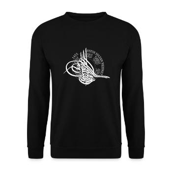 Fatih Sultan Mehmet - Unisex Sweatshirt - black - Front - Alina (178cm) & Michal (187cm)