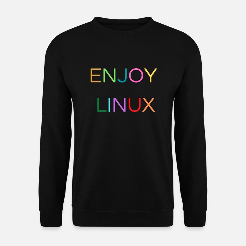 PROFITEZ DE LINUX - Sweat-shirt Unisexe - noir