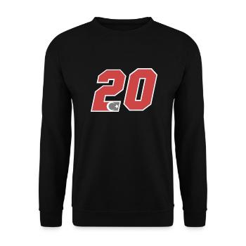 Denizli - Unisex Sweatshirt - black - Front - Alina (178cm) & Michal (187cm)