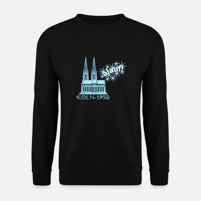 KOELN 1950 alaaf - Unisex Pullover - Schwarz