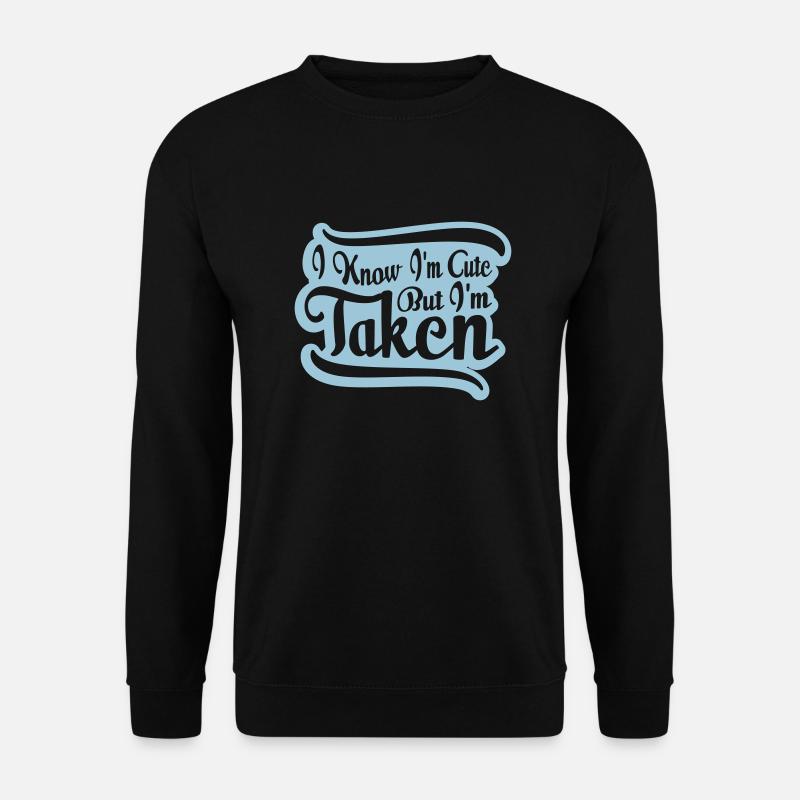 citation mignonne mais prise - Sweat-shirt Unisexe - noir