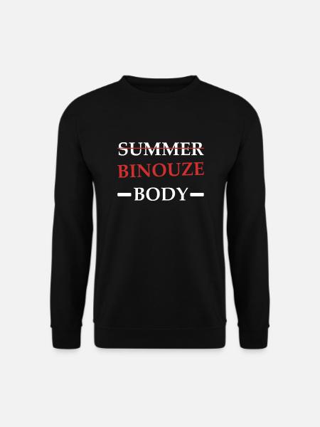 Binouze Body - Sweat-shirt Unisexe - noir