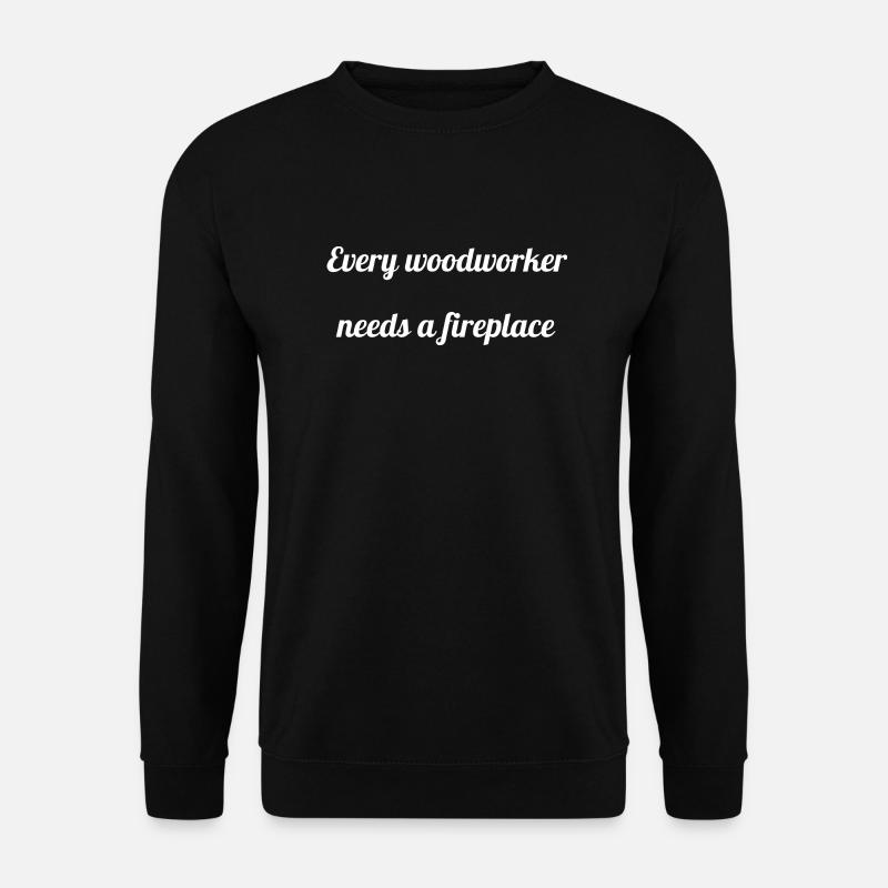 birthday gift carpenter jokes - Unisex Sweatshirt - black