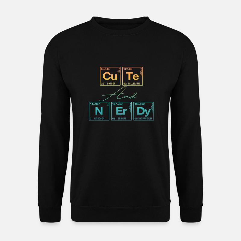 Lustiger Spruch für Wissenschaftler:innen & Nerds - Unisex Pullover - Schwarz