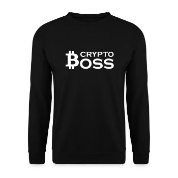 Bitcoin Trading Crypto Stocks - Sweat-shirt Unisexe - noir - Devant - Alina (178cm) & Michal (187cm)