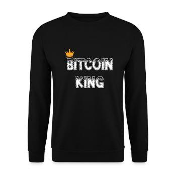 Bitcoin Trading Crypto Stocks - Sweat-shirt Unisexe - noir - Devant - Alina (178cm) & Michal (187cm)