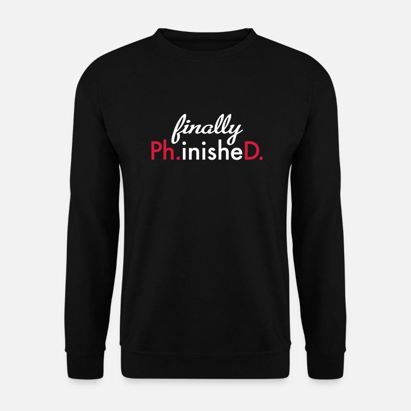 PhD - Unisex Pullover - Schwarz