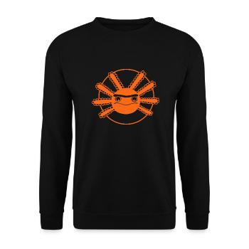 L'axolotl à monosourcil - Sweat-shirt Unisexe - noir - Devant - Alina (178cm) & Michal (187cm)