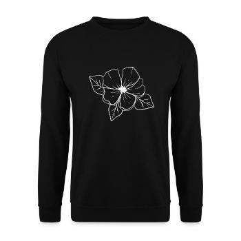 Florist Flower Plant Nature Gardener - Unisex Sweatshirt - black - Front - Alina (178cm) & Michal (187cm)