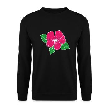 Florist Flower Plant Nature Gardener - Unisex Sweatshirt - black - Front - Alina (178cm) & Michal (187cm)